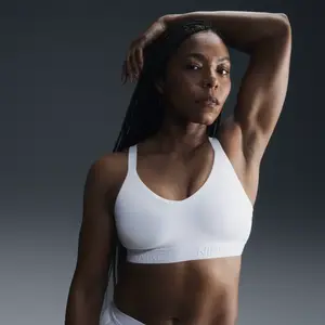 Brassière à maintien normal femme Nike Indy Blanc 2XS FD1065-100 pas cher