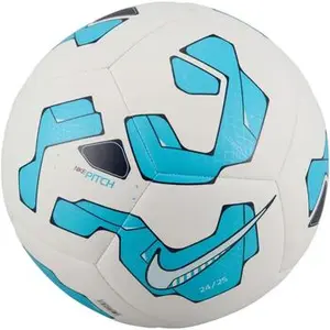Nike Ballons De Football Pitch - Fa24, White/Blue Fury/Glacier Blue, FZ2636-101, 5Vendu paramazon