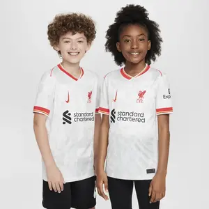 Nike Maillot Third enfant Liverpool FC 2024/25 Blanc 12/13 ans FQ2253-101