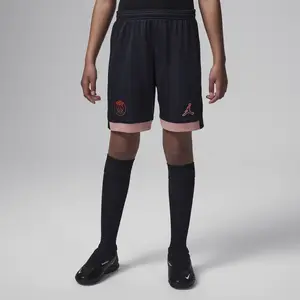 Jordan Short Third enfant PSG 2024/25 Noir 10/12 ans FQ2264-010 pas cher