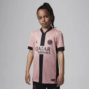 Jordan Maillot Third enfant PSG 2024/25 Stadium Rose 12/13 ans FQ2254-686Vendu parkaufland