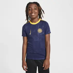 3e haut de foot d'avant-match Nike Dri-FIT Inter Milan Academy Pro pou... pas cher