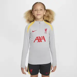 Nike Haut de survêtement Liverpool FC Junior - Grey, Grey 13-15Y pas cher