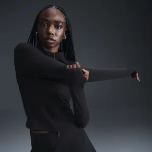 Nike Training One Full Zip Top - Black/Cool Grey, Black/Cool Grey L pas cher