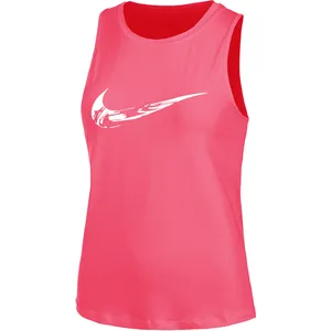 Nike Dri-Fit One Swoosh Débardeur Tank Top Femmes - Berry, Taille L pas cher