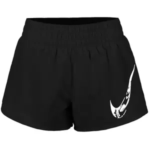 Nike Dri-Fit One Swoosh Short De Running Femmes - Noir, Taille XL
