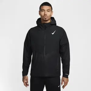 Comparateur de prix : Veste imperméable à capuche Nike AeroSwift Noir S FZ9039-010