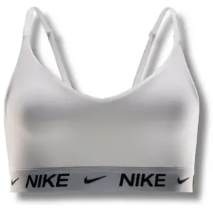 Nike Brassière de sport Training Indy Femme - White, White M pas cher