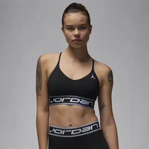 Brassière de sport à maintien léger Jordan Sport Indy pour femme - Noi... pas cher