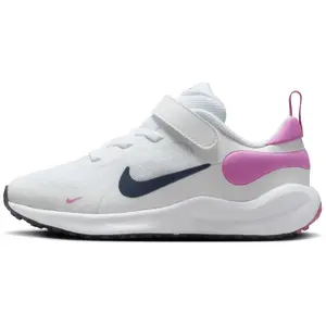 Chaussure Nike Revolution 7 pour enfant - Blanc 30 FB7690-103 pas cher