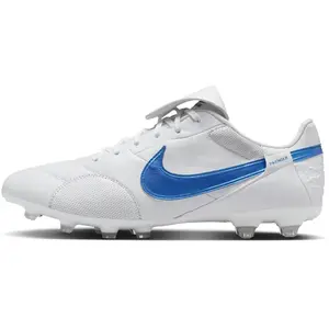 Chaussure de foot à crampons basse FG Nike Premier 3 - Blanc 38.5 HM02... pas cher