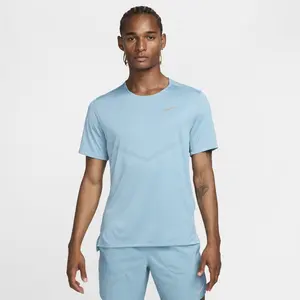 Nike Rise T-Shirt - Denim Turquoise, Denim Turquoise M pas cher