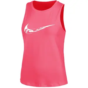 Nike Dri-Fit One Swoosh Débardeur Tank Top Femmes - Berry, Taille XS pas cher