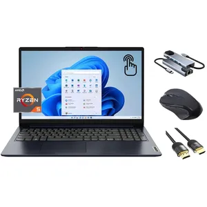 Lenovo Ideapad 1 15.6" Touch Laptop, FHD IPS Display, Ryzen 5 7520U (B... pas cher