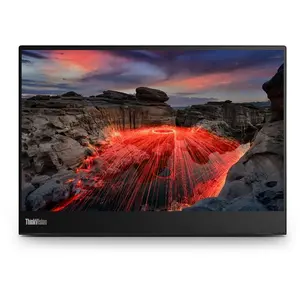 Comparateur de prix : Lenovo ThinkVision M14t écran plat de PC 35,6 cm (14") 2240 x 1400 pixels 2.2K LED Écran tactile Noir