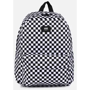 Sac à dos Vans Skool Check VN000H4XY281 T:. C:BLANC/NOI pas cher