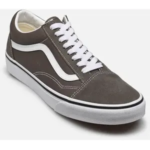 Chaussures Vans Old Skool marron blanc - 43 pas cher