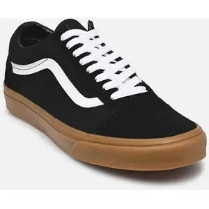 Comparateur de prix : Chaussures Vans Old Skool Pig Suede noir blanc marron - 44