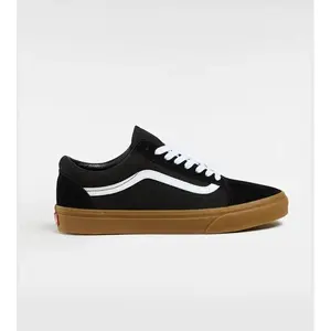 Comparateur de prix : Chaussures Vans Old Skool Pig Suede noir blanc marron - 41