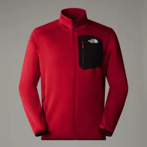 Polaire the north face crest full zip rouge