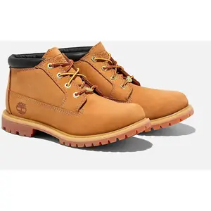 Comparateur de prix : Timberland Nellie Mid Chukka Bottes En Cuir Jaune Pour Femme EU 39