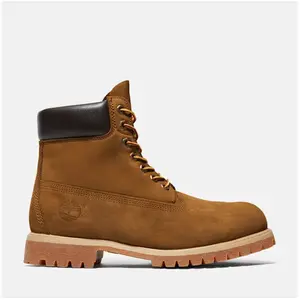 Comparateur de prix : Bottes Timberland Premium 6 Inch Lace Up Waterproof marron orange - 41