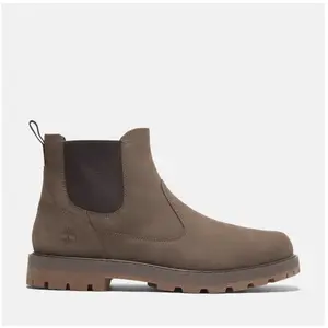Chaussures Timberland Britton Road Mid Chelsea marron foncé - 45 pas cher