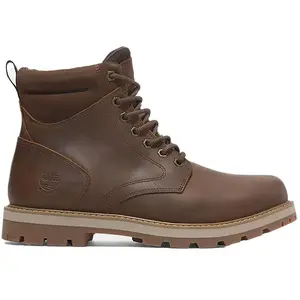 Timberland - Boots mi-hautes imperméables à lacets Britton Road pour homme en marron foncé, Homme, marron, Taille: 45