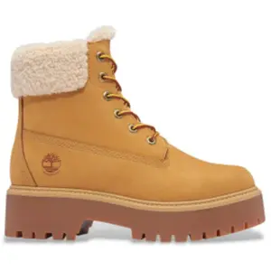 STONE STREET MID WARM LINED WATERPROOF BOOT par Timberland Jaune 37 Femme