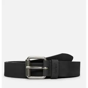 Timberland - Ceinture en nubuck 35 mm à découpes verticales pour homme en noir, Homme, noir, Taille: M