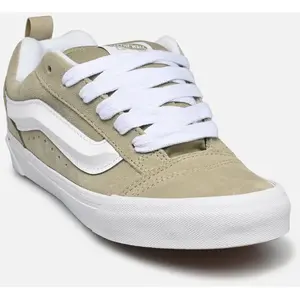 Chaussures Vans Knu Skool beige blanc - 42 pas cher