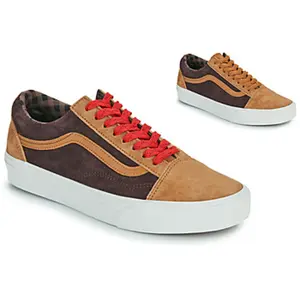 Chaussures Vans Old Skool en daim marron - 40 pas cher