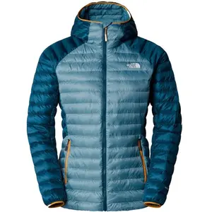 The North Face Doudoune bettaforca down capuche bleu S pas cher
