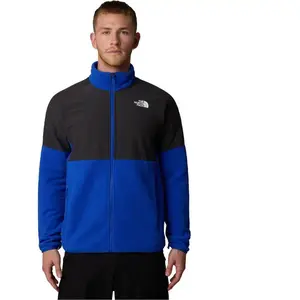 The North Face M GLACIER HEAVYWEIGHT FULL ZIP bleu S pas cher