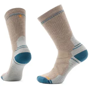 Comparateur de prix : Smartwool Hike Full Cushion Crew - Chaussettes randonnée femme Fossil L (42 - 45)