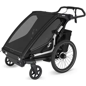 Comparateur de prix : Thule - Chariot Sport 2 - Remorque pour enfant taille Double - Zweisitzer, noir/gris