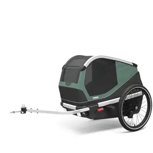 Thule Bexey Remorque Vélo Pour Chien Hazy Green Large pas cher