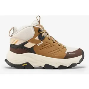 Teva Grandview Ma GTX - Chaussures randonnée femme Honey Brown / Birch 39 pas cher