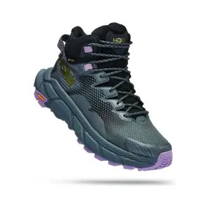 Hoka One One Trail Code Gore-Tex W Chaussures de sport femme Gris/argent 38 pas cher