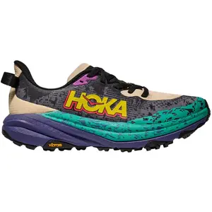 Chaussures HOKA Speedgoat 6 lilas bleu turquoise beige - 42(2/3) pas cher