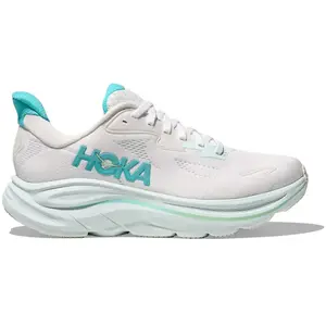 Chaussures HOKA Clifton 10 blanc bleu aqua femme - 37(1/3) pas cher