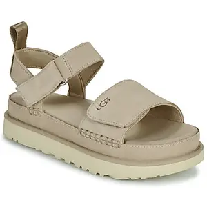 Comparateur de prix : Ugg - Sandales à plateforme - W Goldenstar Sand pour Femme - Taille 8 US