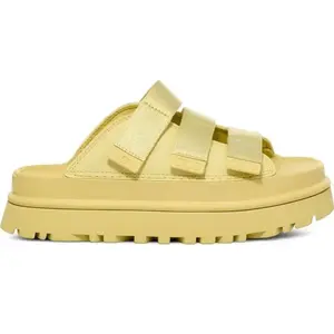 Comparateur de prix : Ugg - Sandales compensées - W Goldenglow Slide Golden Apple pour Femme - Taille 9 US