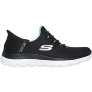 Skechers Baskets femme SLIP INS : SUMMITS-DIAMOND DREAM noir pas cher