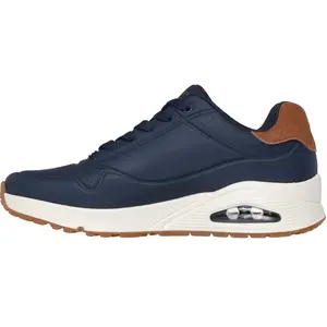 Chaussures Skechers Uno - Suited On Air bleu marine marron - 40