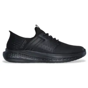 Skechers USA Men's Homme Slade Zachary Basket, Noir, 46 EU pas cher
