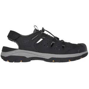 Comparateur de prix : Sandales Skechers Tresmen Menard noir gris - 43