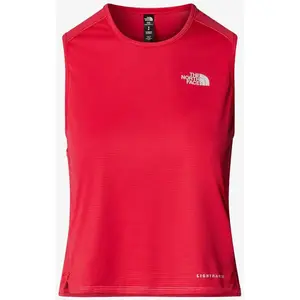 Débardeur The North Face Sunriser rouge fraise femme - M pas cher