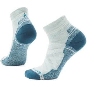 Smartwool - Women's Performance Hike Light Cushion Ankle - Chaussettes de randonnée taille S, gris/turquoise pas cher