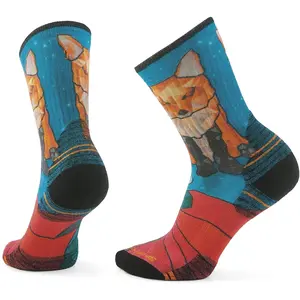 Smartwool - Women's Hike Targeted Cushion Geo Fox Crew Socks - Chausse... pas cher